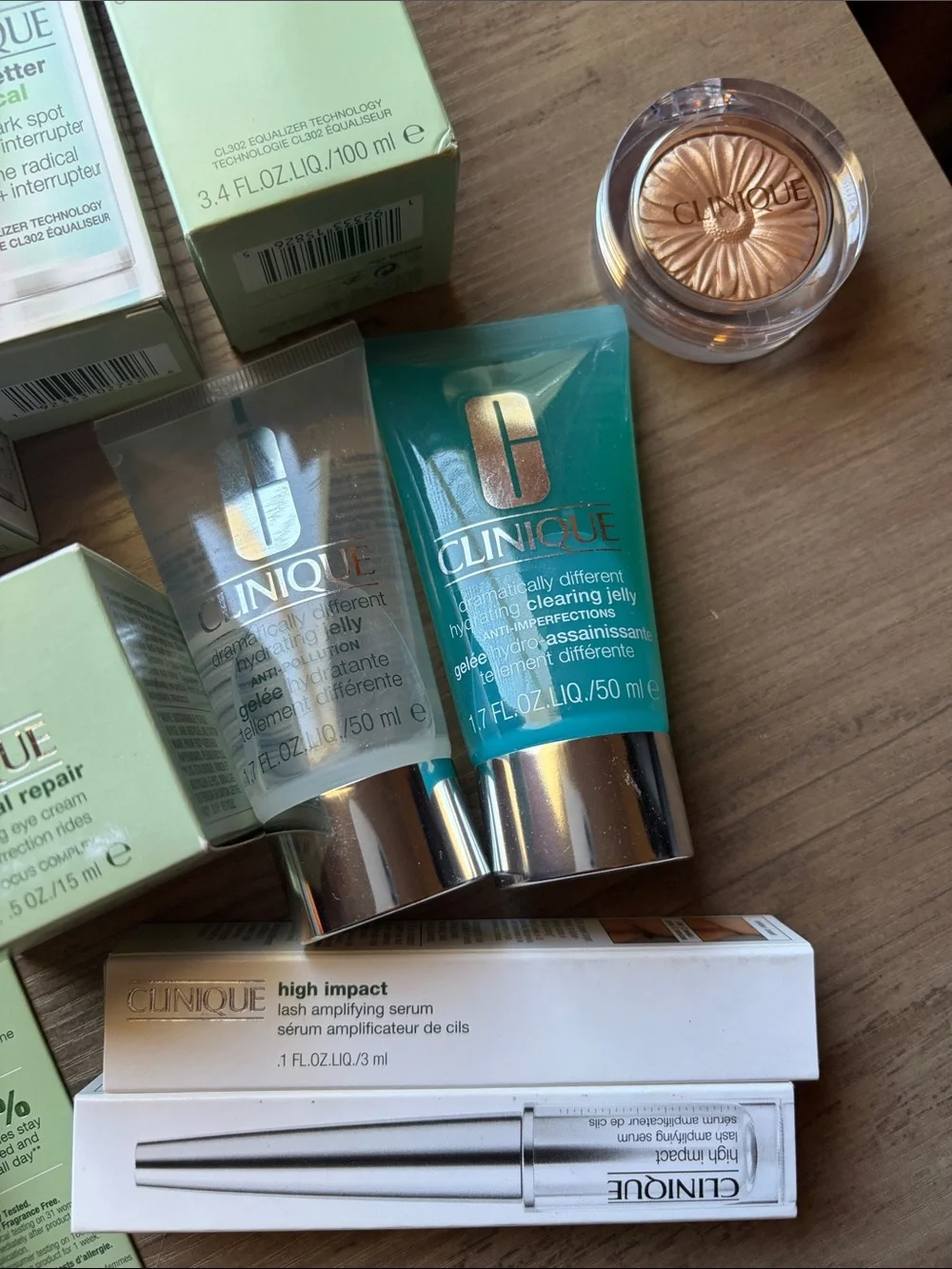 New Clinique Closet Clear Out skincare and makeup assortment